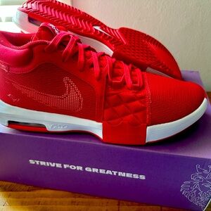 Nike Red Athletic Shoes